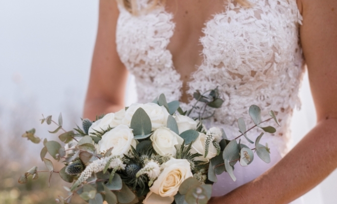 Bouquet de mariée champêtre